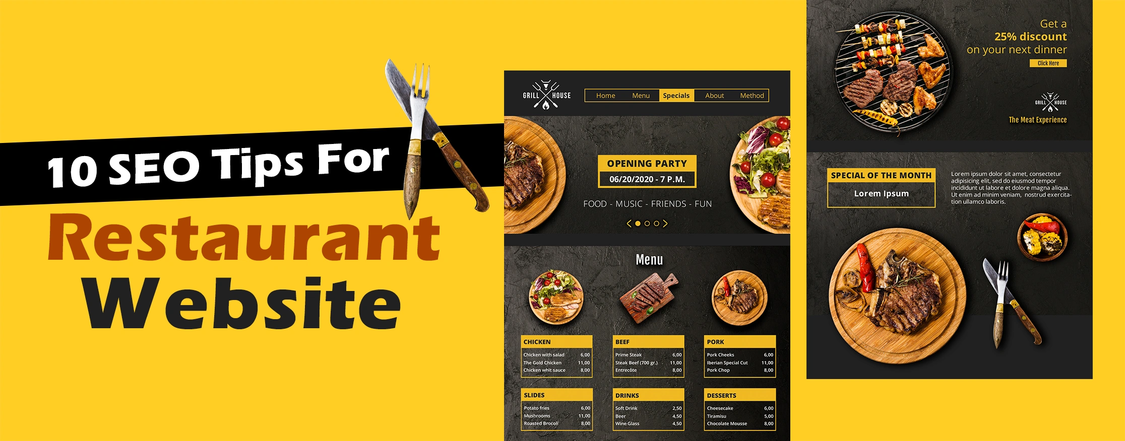 10 SEO Tips For Restaurant Website